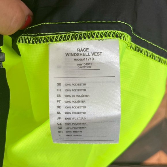 Bontrager  Race Windshell Vest Cycling Size Small - Picture 7 of 8